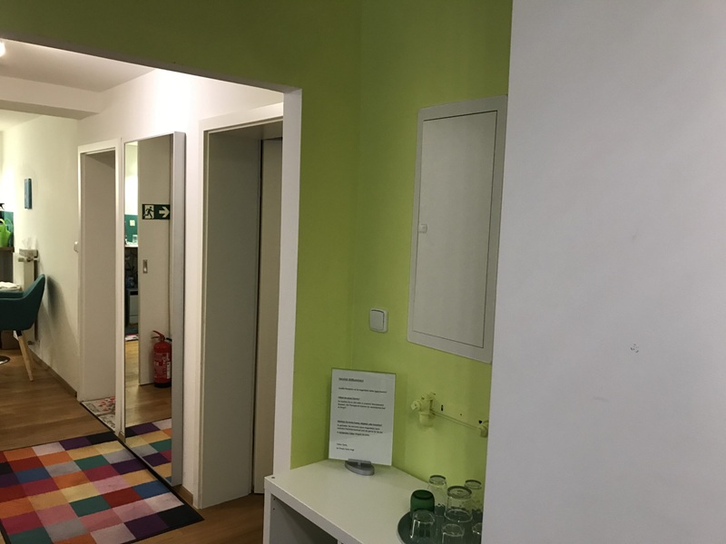 Eingangsbereich Praxis